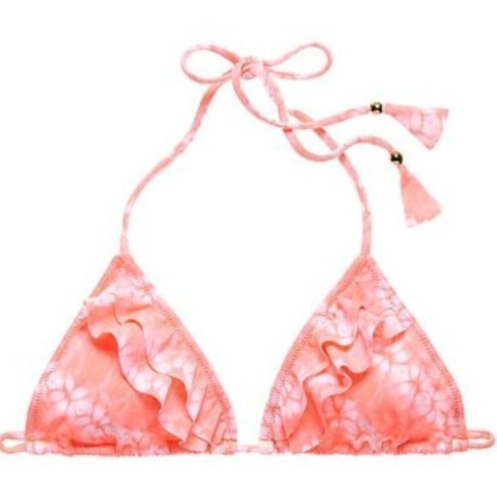 Victorias Secret Bikini Top 32D Tie Dye Fl…